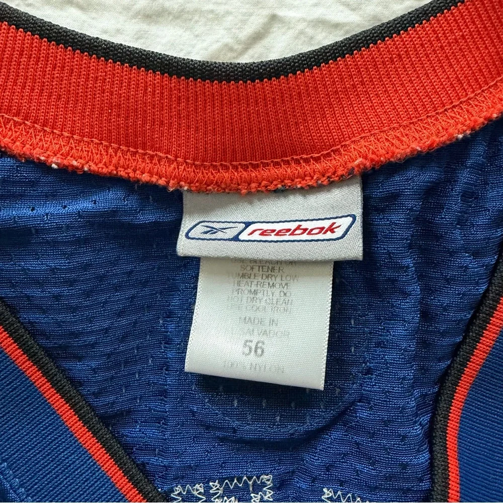 Reebok Vintage sleeveless Knicks Jersey #8 Sprewell In great - Picture 6 of 9